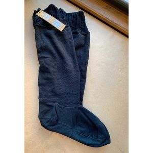 Fleece Cable Knitted Rainboot Liner